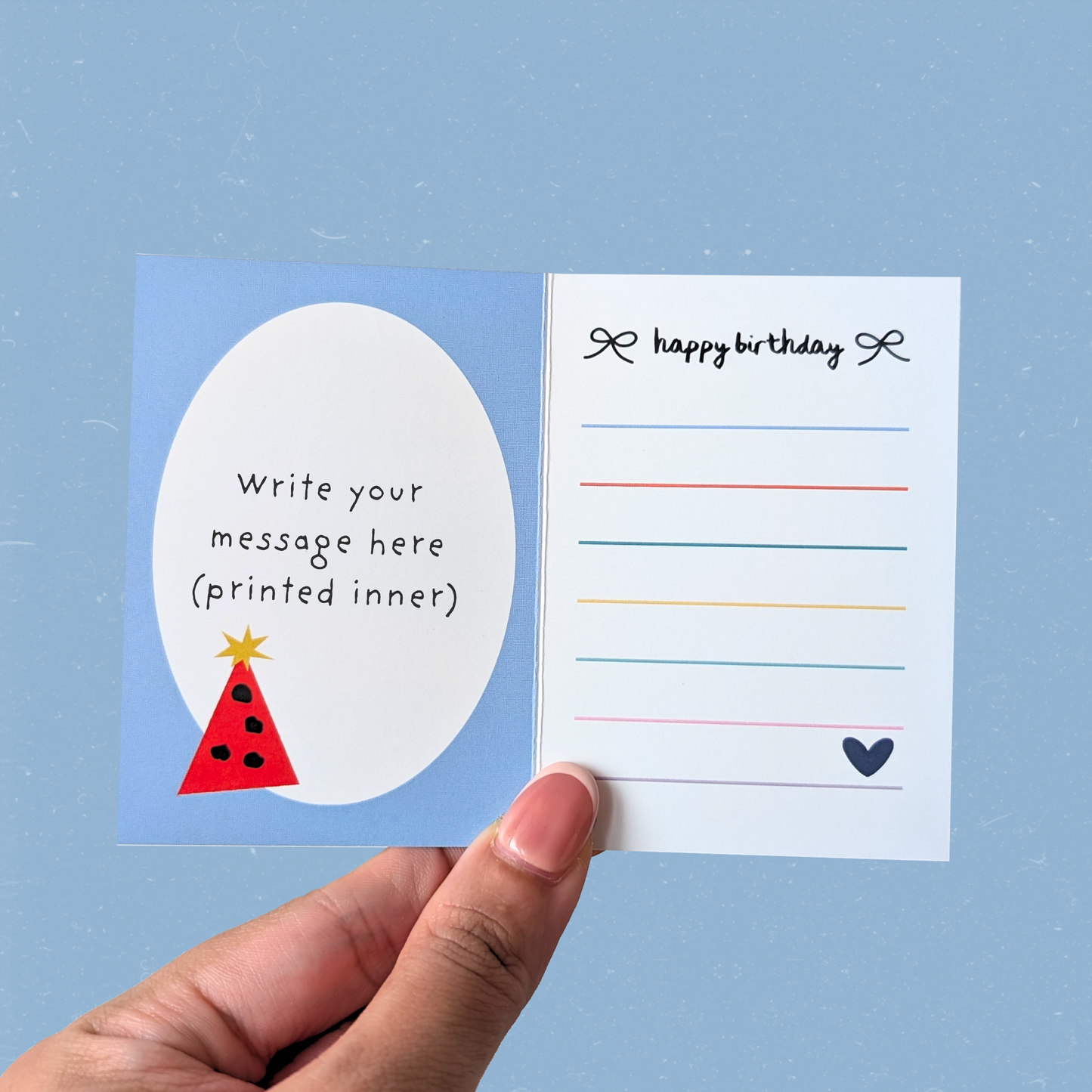 Birthday Animal Mini Card — Flipper Dippin' Seal