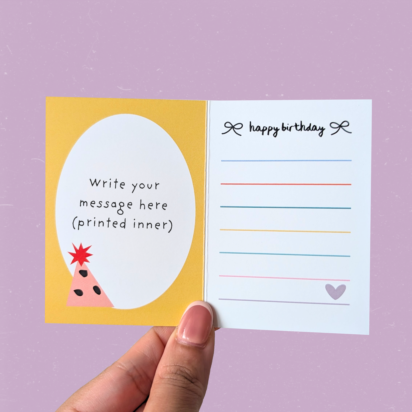 Birthday Animal Mini Card — Have a Whale of a Time