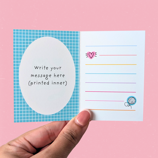 Clingy Cat Mini Card — Thank You For Loving ALL of Me