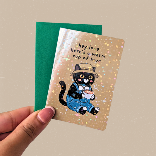 Coffee Love Mini Card — Cafe Boy