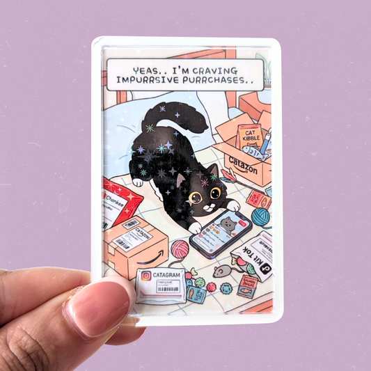 Corporate Chonk Fridge Magnet — Impulse Shopper