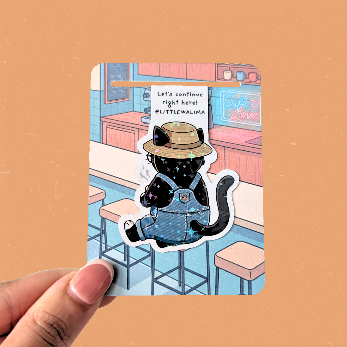 Purr-sonality Cat Magnetic Bookmark — The Cafe Boy