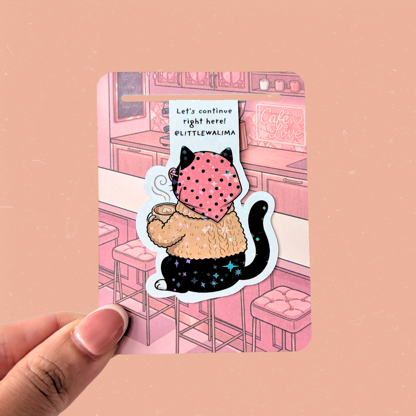 Purr-sonality Cat Magnetic Bookmark — The Cafe Girl