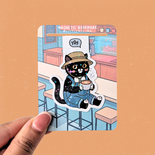 Purr-sonality Cat Magnetic Bookmark — The Cafe Boy