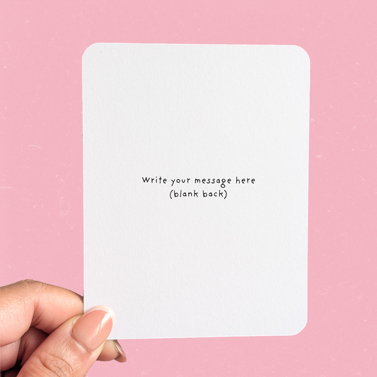 Cat & Cake Medium Card — The Prima Ballerina